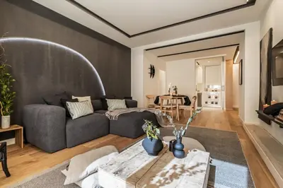 Zona de estar de Takao - 2 bedrooms in Salamanca