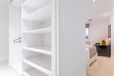 Cama o camas de una habitación en Estilo y Confort en el Corazón de Salamanca