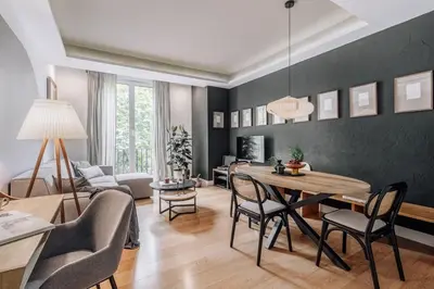 Zona de estar de Tate - 3 bedrooms in Salamanca