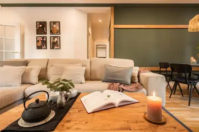 Zona de estar de Nikko - 2 bedrooms in Salamanca