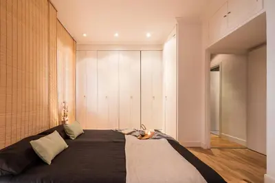 Cama o camas de una habitación en Nikko - 2 bedrooms in Salamanca