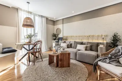 Zona de estar de Setenil - 1 bedroom in Salamanca