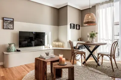 Una televisión o centro de entretenimiento en Setenil - 1 bedroom in Salamanca