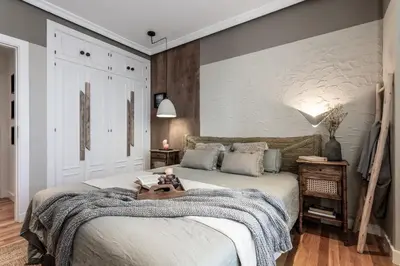 Cama o camas de una habitación en Setenil - 1 bedroom in Salamanca