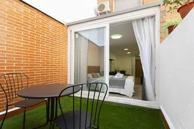 Zona de estar de Regency IV - Ferga Suites