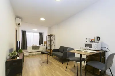 Zona de estar de Regency IV - Ferga Suites