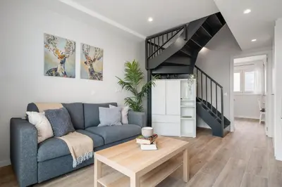 Zona de estar de Apartment GR70-ATB