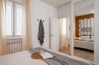 Cama o camas de una habitación en Nubo - 1 bedroom in Ibiza