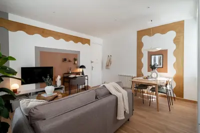 Una televisión o centro de entretenimiento en Nubo - 1 bedroom in Ibiza