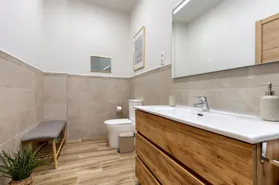 Un baño de Casa Príncipe Pío