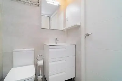Un baño de Fantástico Loft en el Entorno Urbano