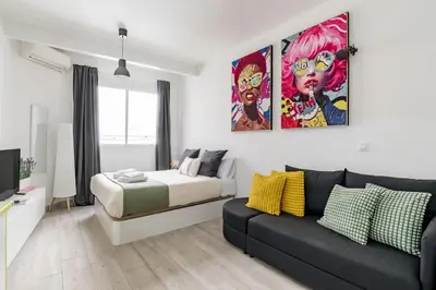 Zona de estar de Sweet Home Madrid