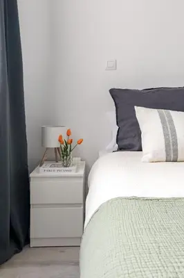 Cama o camas de una habitación en Sweet Home Madrid