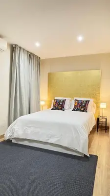 Cama o camas de una habitación en BookinMadrid - Puerta del Sol - Tirso De Molina