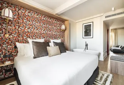 Cama o camas de una habitación en One Shot La Latina