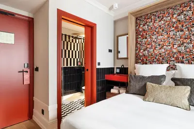 Cama o camas de una habitación en One Shot La Latina