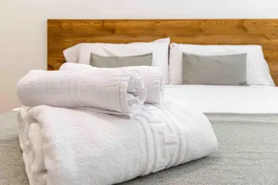 Cama o camas de una habitación en Classy XV - Ferga Suites