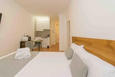 Cama o camas de una habitación en Classy XV - Ferga Suites