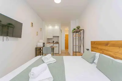 Cama o camas de una habitación en Classy XVIII - Ferga Suites
