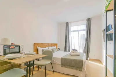 Cama o camas de una habitación en Deluxe XII - Ferga Suites