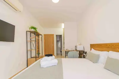 Cama o camas de una habitación en Deluxe XII - Ferga Suites