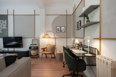 Una televisión o centro de entretenimiento en Jume - 3 bedrooms in Castellana