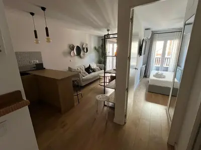 Una cocina o zona de cocina en Apartamento Plaza Mayor-La Latina