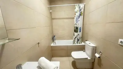Un baño de Habitaciones Manuela