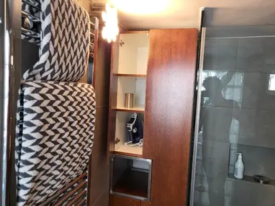Una cocina o zona de cocina en Lovely Loft Apartment Madrid Center