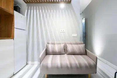 Zona de estar de Stylish Stay in the Center of Madrid