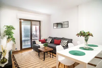 Zona de estar de Premium Apartment · 2BR · Historic City Center Sol