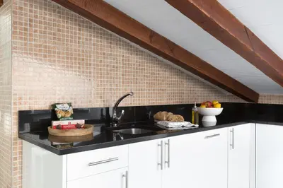 Una cocina o zona de cocina en Carretas Attics Apartments