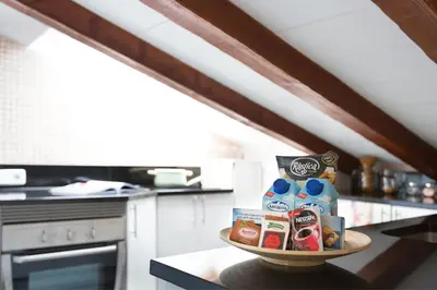 Una cocina o zona de cocina en Carretas Attics Apartments