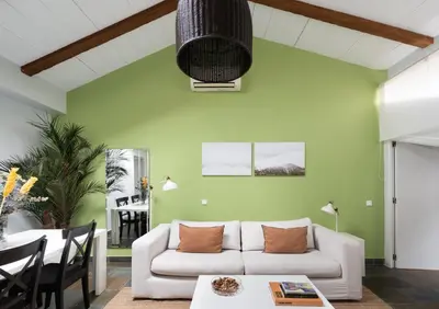 Zona de estar de Carretas Attics Apartments