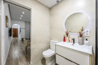 Un baño de Modern apartment on Gran Via