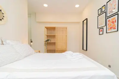 Cama o camas de una habitación en Fuerza de un Oso y elegancia en un solo espacio