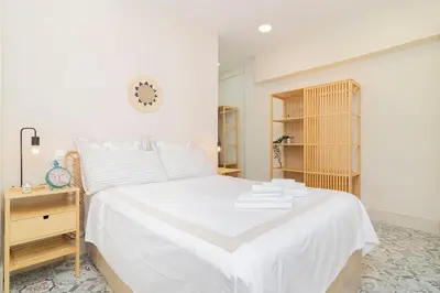 Cama o camas de una habitación en Fuerza de un Oso y elegancia en un solo espacio