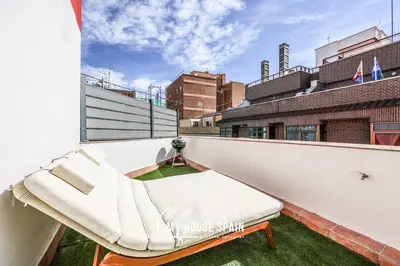 Plano de MyHouseSpain - Terraza privada junto al Bernabéu