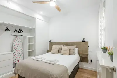 Cama o camas de una habitación en Ponzano Apartment - Alojamiento de Temporada