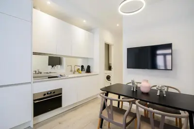 Una cocina o zona de cocina en Mi apartamento en Lavapiés