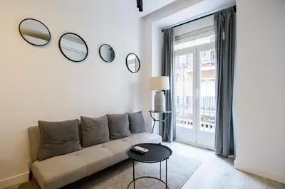 Zona de estar de Mi apartamento en Lavapiés