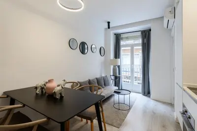 Zona de estar de Mi apartamento en Lavapiés