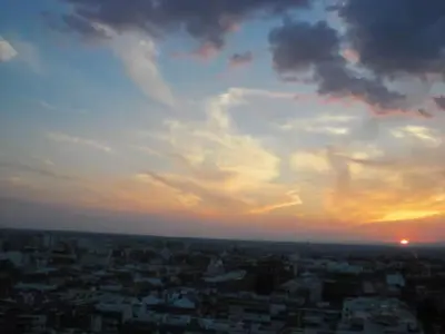 Amanecer o atardecer desde el apartamento o alrededores