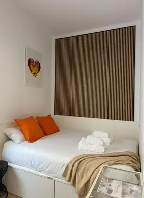 Cama o camas de una habitación en Retiro Residence Ámbar