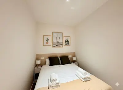 Cama o camas de una habitación en Retiro Residence Cactus