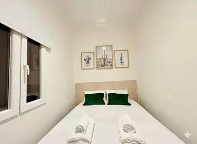 Cama o camas de una habitación en Retiro Residence Cactus