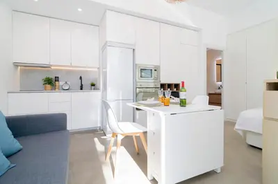 Una cocina o zona de cocina en Rincón Chic en Pedro Yagüe