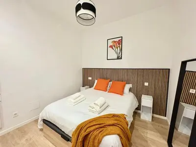 Cama o camas de una habitación en Retiro Residence Cala