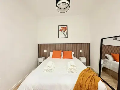 Cama o camas de una habitación en Retiro Residence Cala