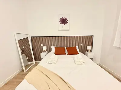 Cama o camas de una habitación en Retiro Residence Geranio